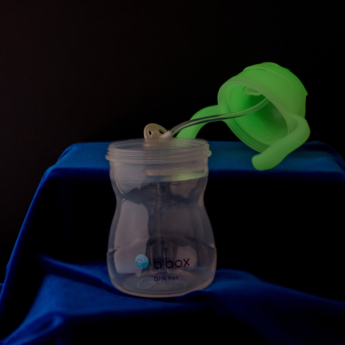 B.Box - Sippy Straw Cup 240ml - Glow in the Dark