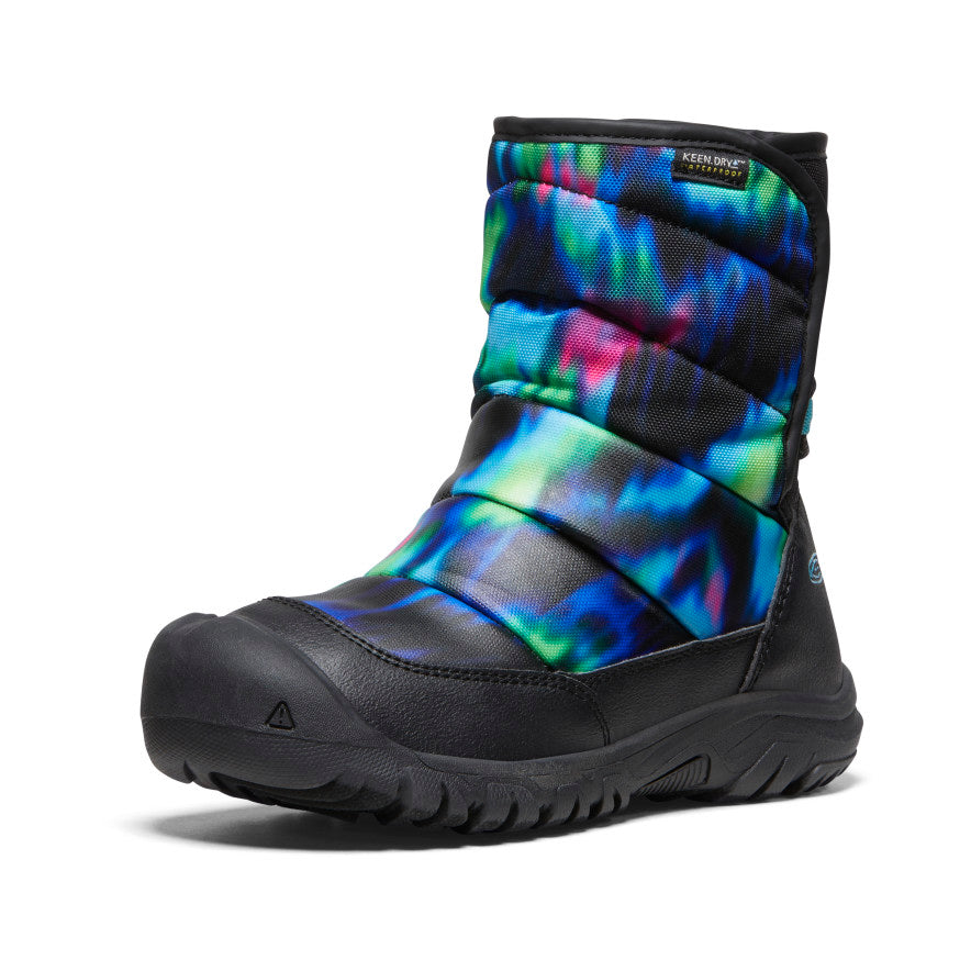 Keen - Big Kids' Puffrider Waterproof Winter Boot - Northern Lights