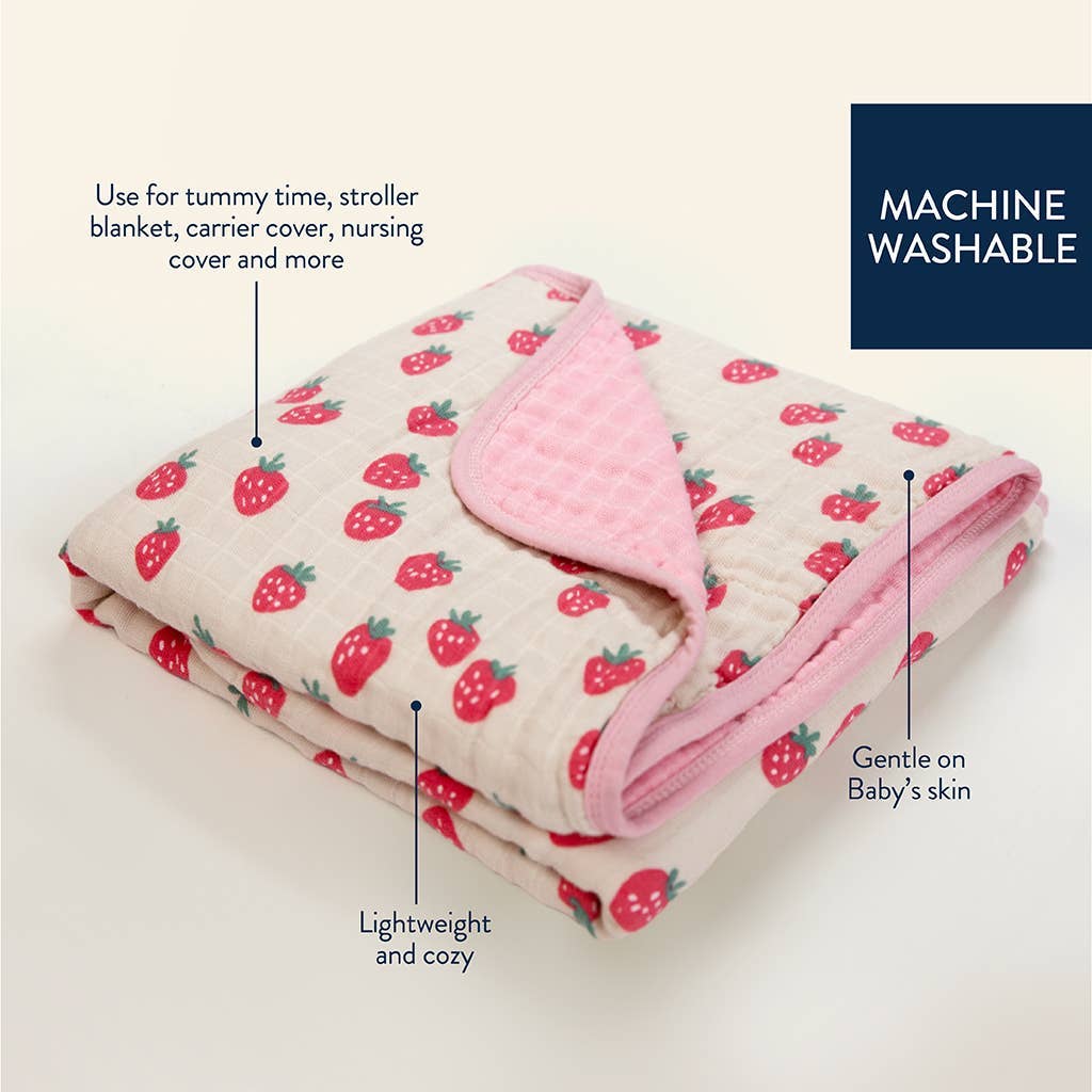Itzy Ritzy - Itzy Cotton Muslin Blanket