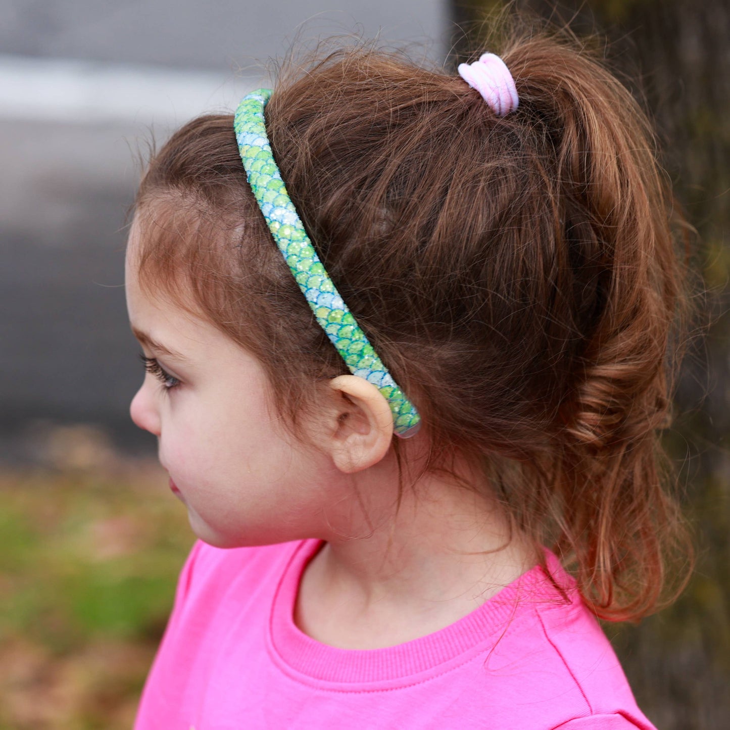 Frog Sac - Mermaid Headband - Kids Thin Non Slip Hair Accessories