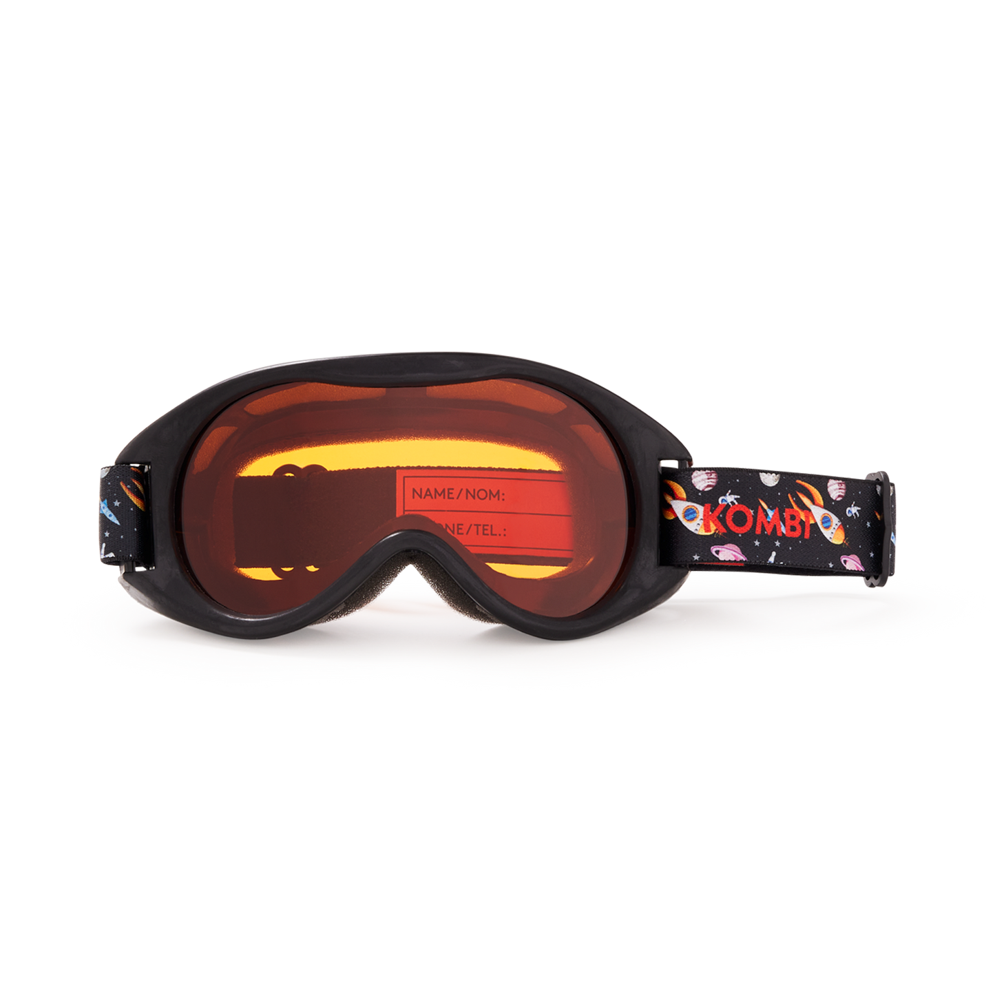 Kombi Airplay Gold Ski Goggles for Average Sunlight - Children (3-6yo)