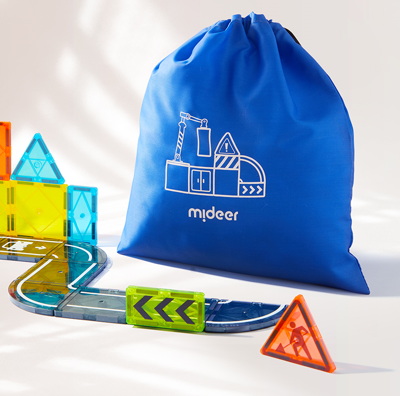 Mideer - Magnetic Building Blocks: Little Architect 36P