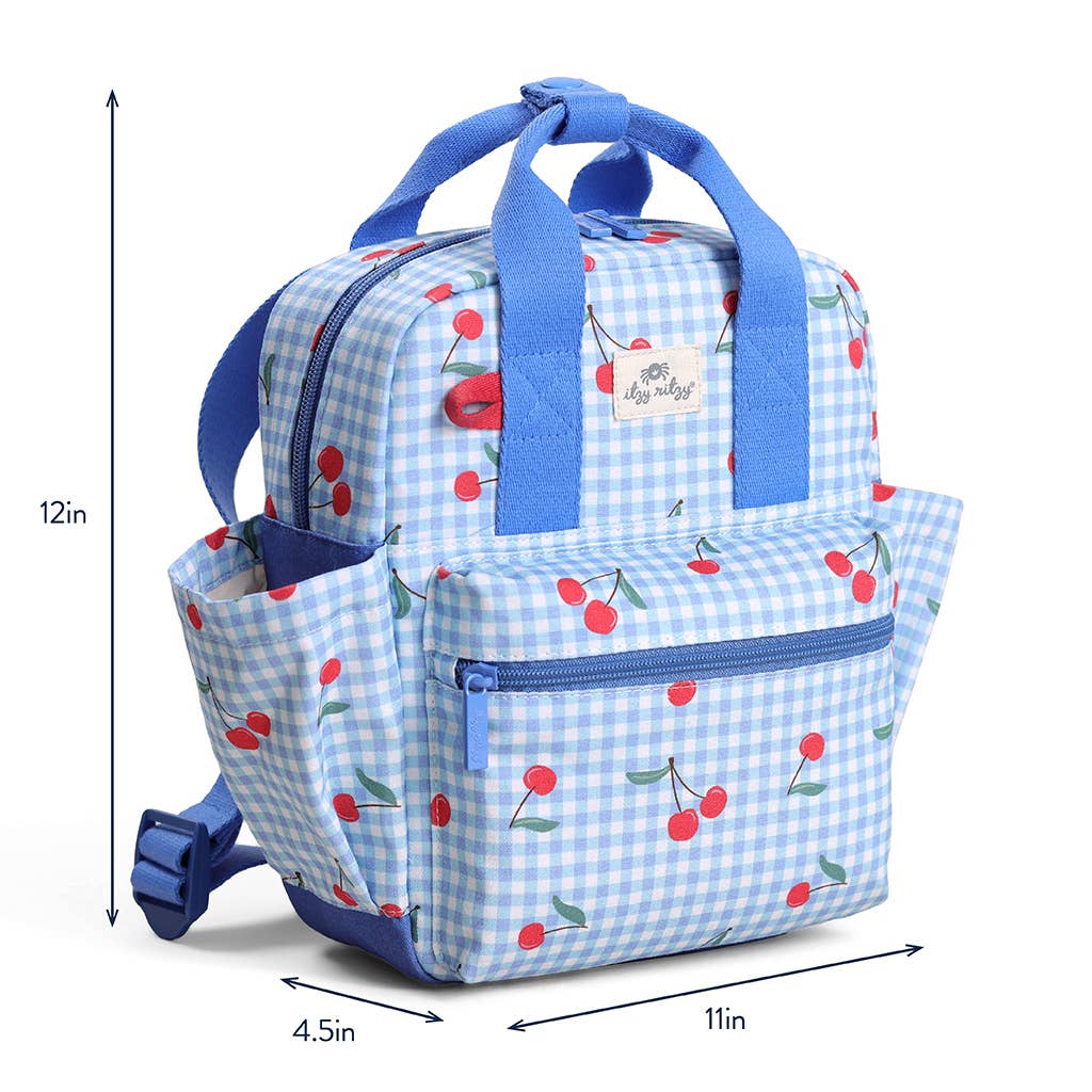 Itzy Ritzy - Itzy Bitzy Backpack - Cherry on Top