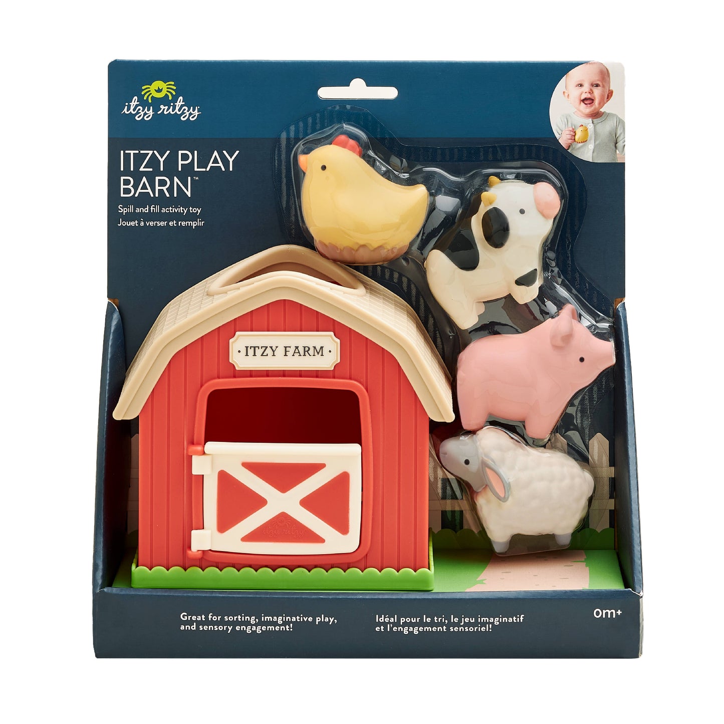 Itzy Ritzy - Itzy Play Barn - Spill and Fill Activity Toy