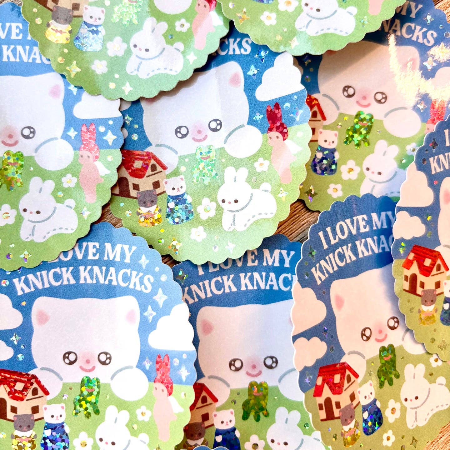 Maobabie - Vinyl Sticker - I Love My Knick Knacks