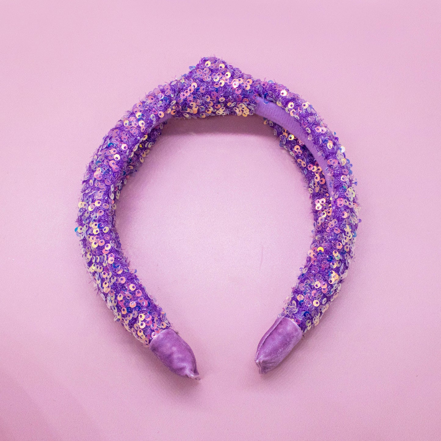 Frog Sac Kids Knot Headband, Sequin Knotted Hair Band Accessories