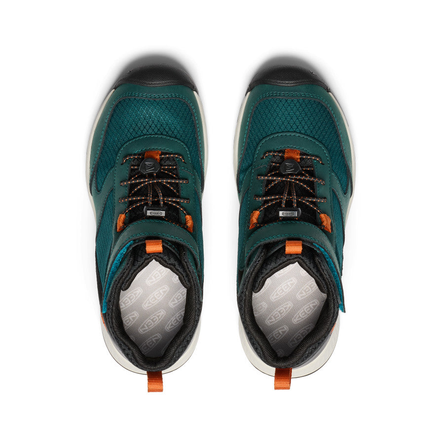 Keen - Skua Waterproof Boot - Big Kids -  Pine/Gold Flame