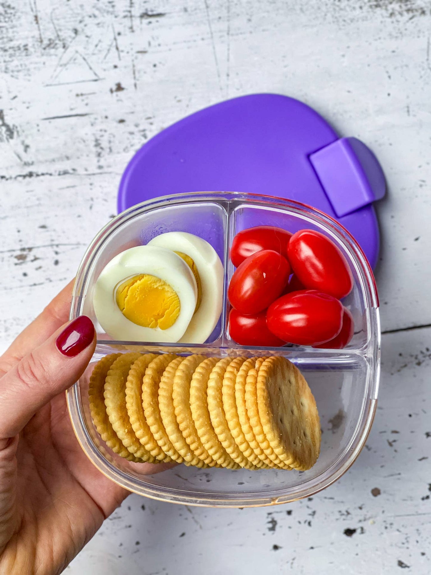 Yumbox - Compact Leakproof Snack Bowl with 3 Compartments