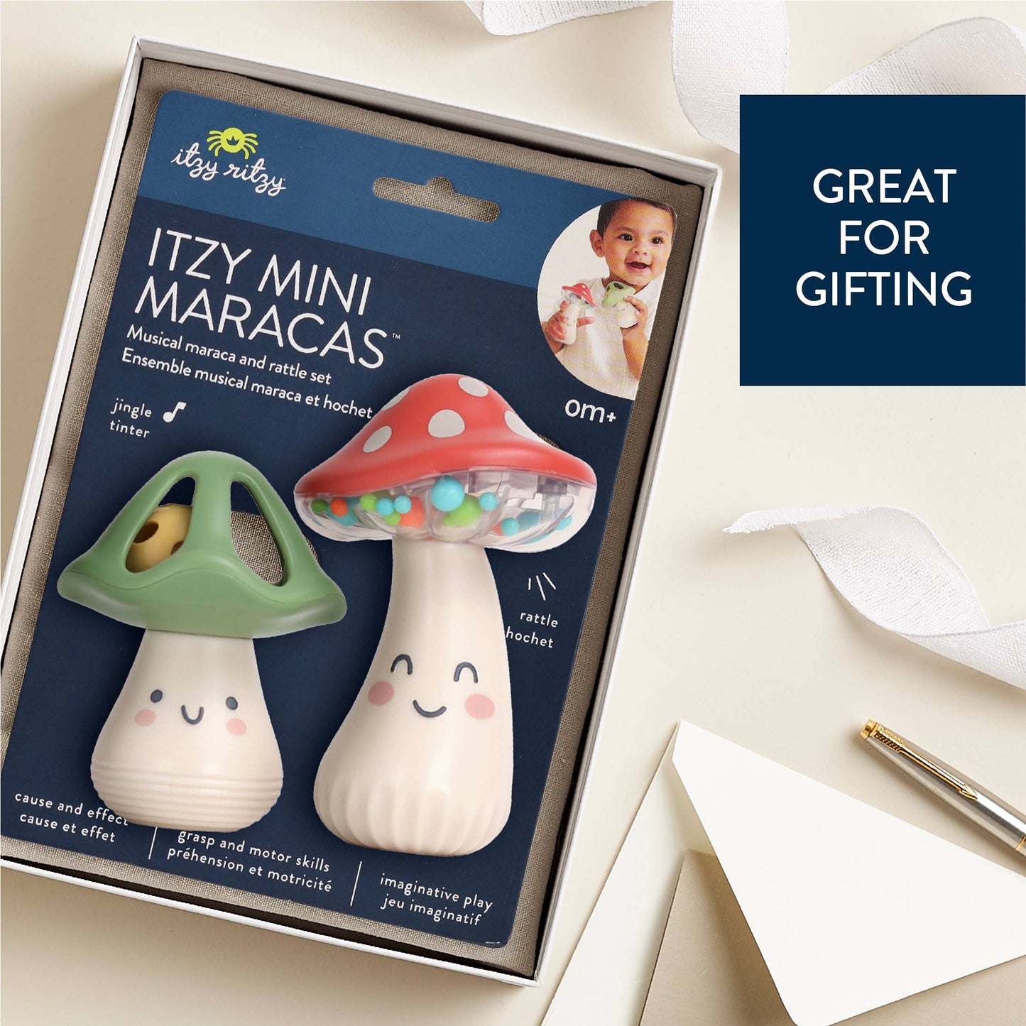Itzy Ritzy - Itzy Mini Mushroom Maracas