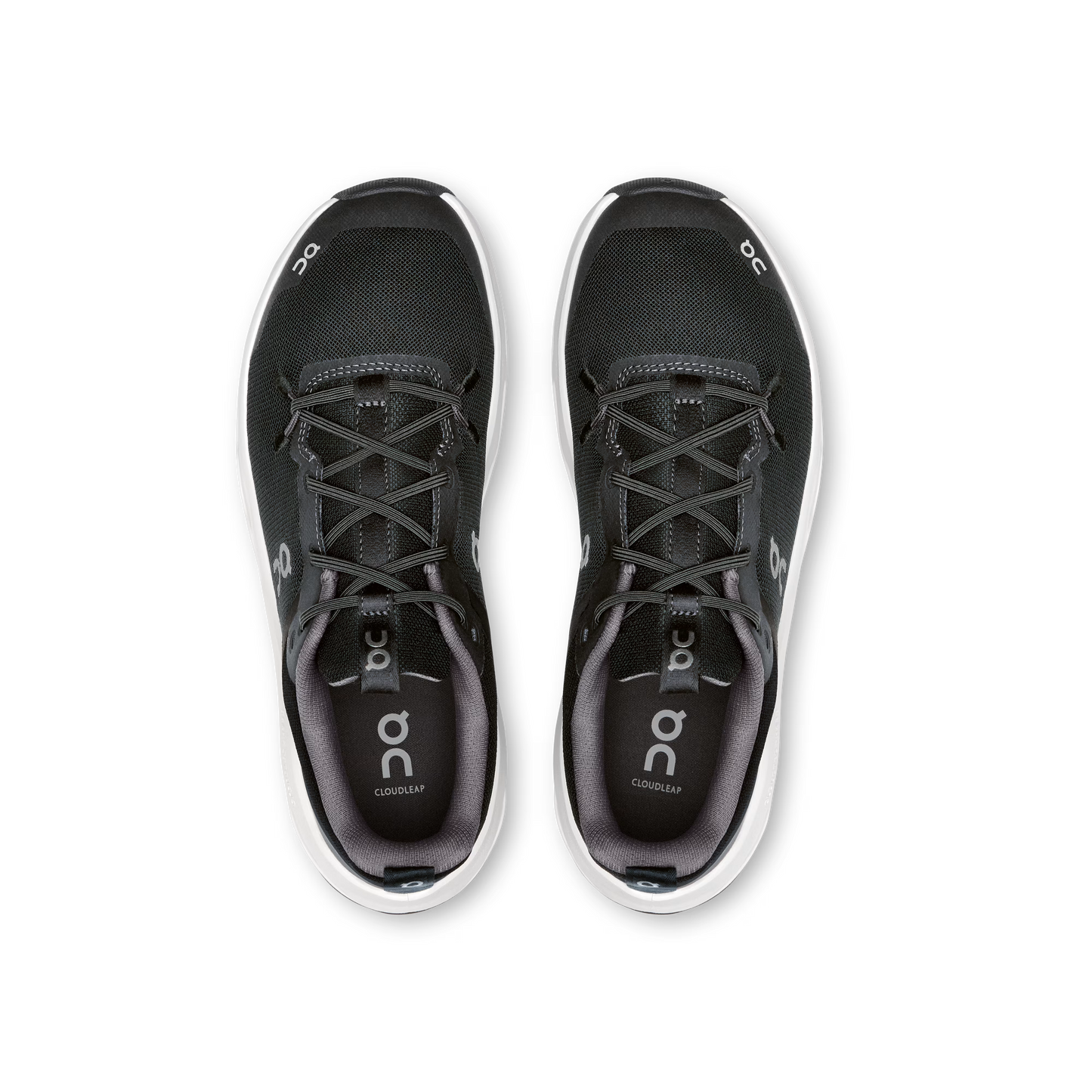 On - Cloudleap Youth Black | White