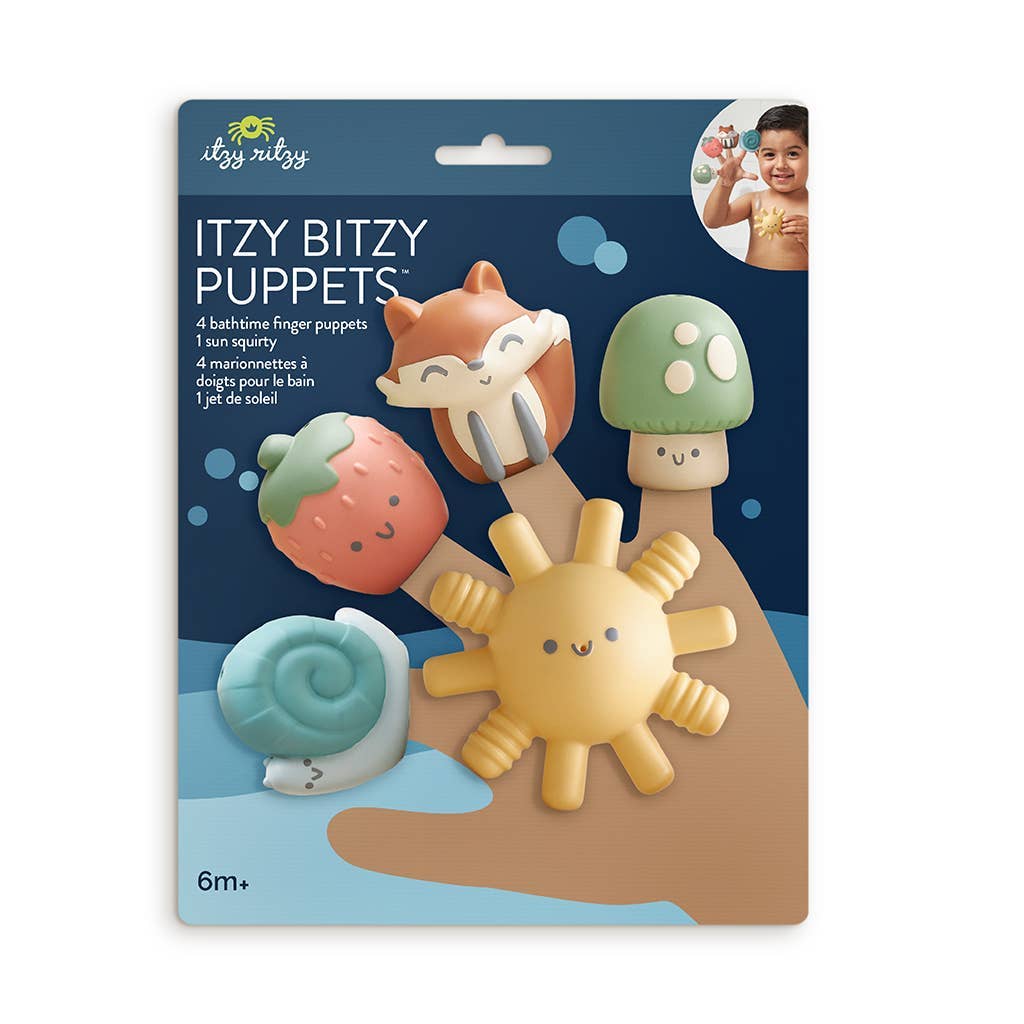 Itzy Ritzy Canada - Itzy Bitzy Puppets™ - Bath + Storytelling Toys