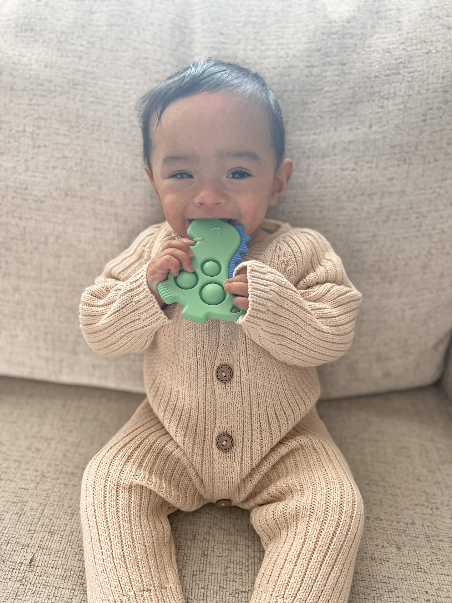 Itzy Ritzy - Itzy Pop™ Sensory Popper Toy: Dino