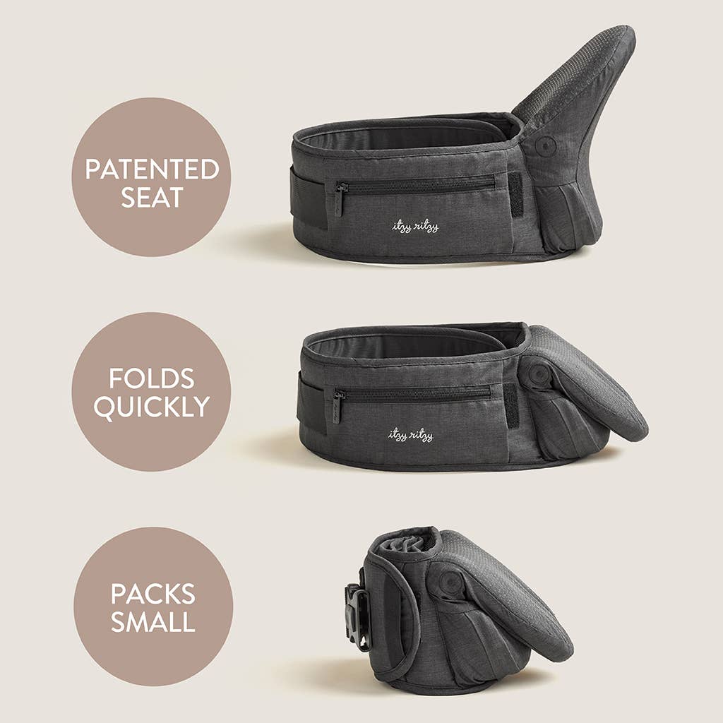 Itzy Ritzy - Itzy Hold & Fold - Hip Seat Carrier