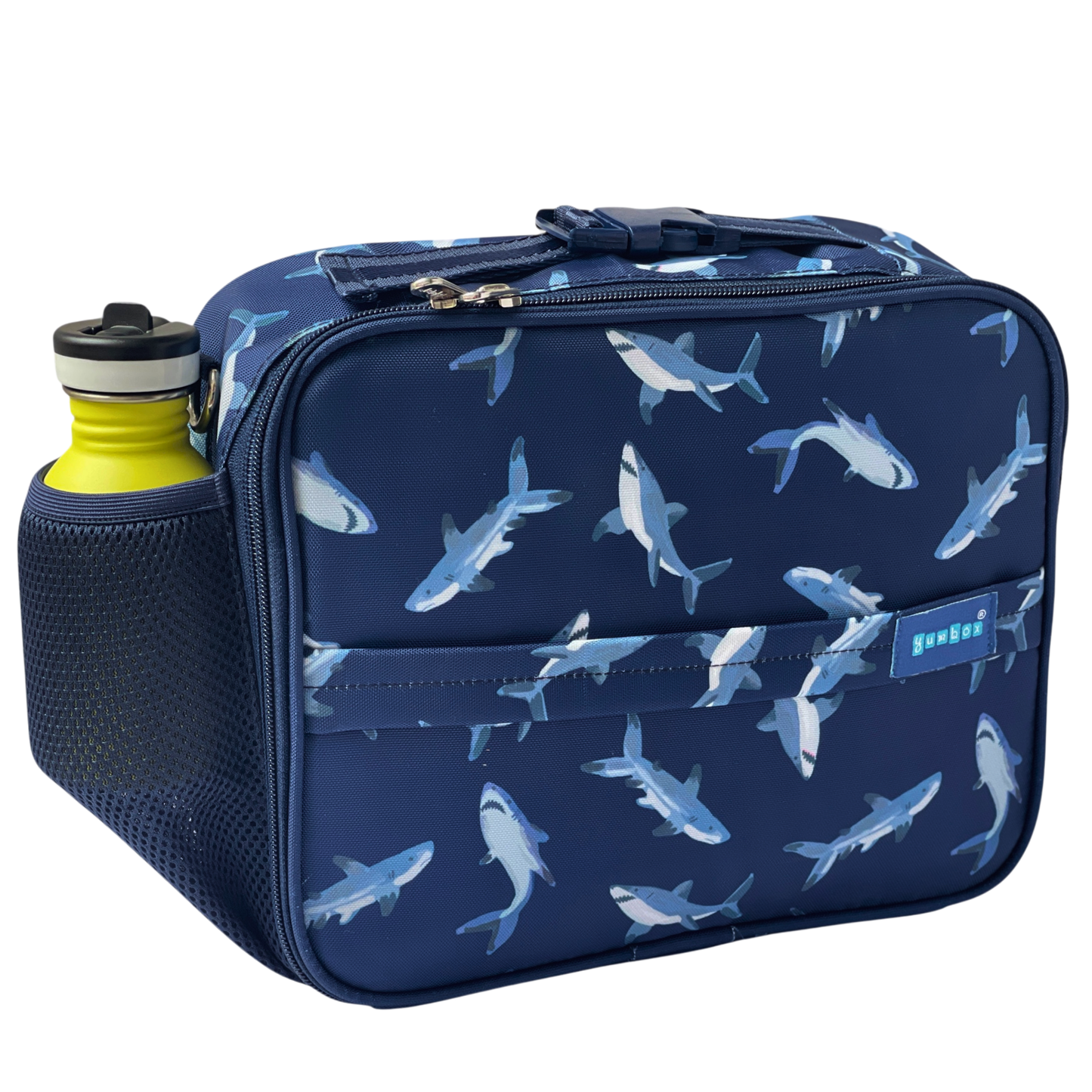 Yumbox - Yumbox Kids Lunch Bag – Shark Print, Insulated, 3-Way Carry