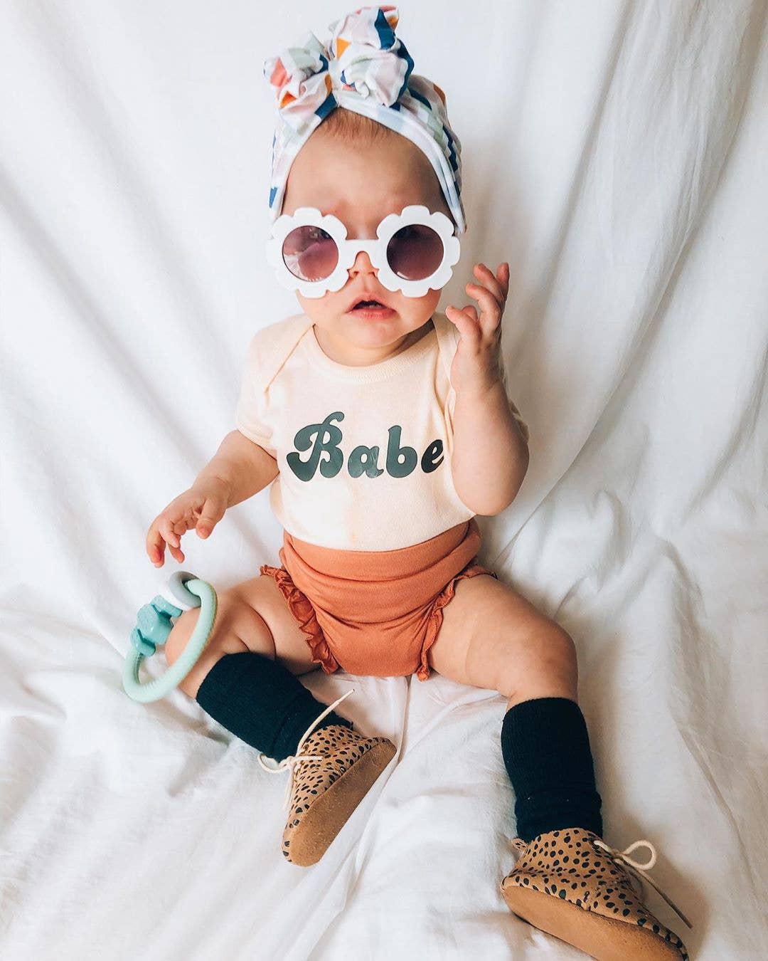 Itzy Ritzy -  Ritzy Rattle™ Silicone Teether Rattles: Highland Cow