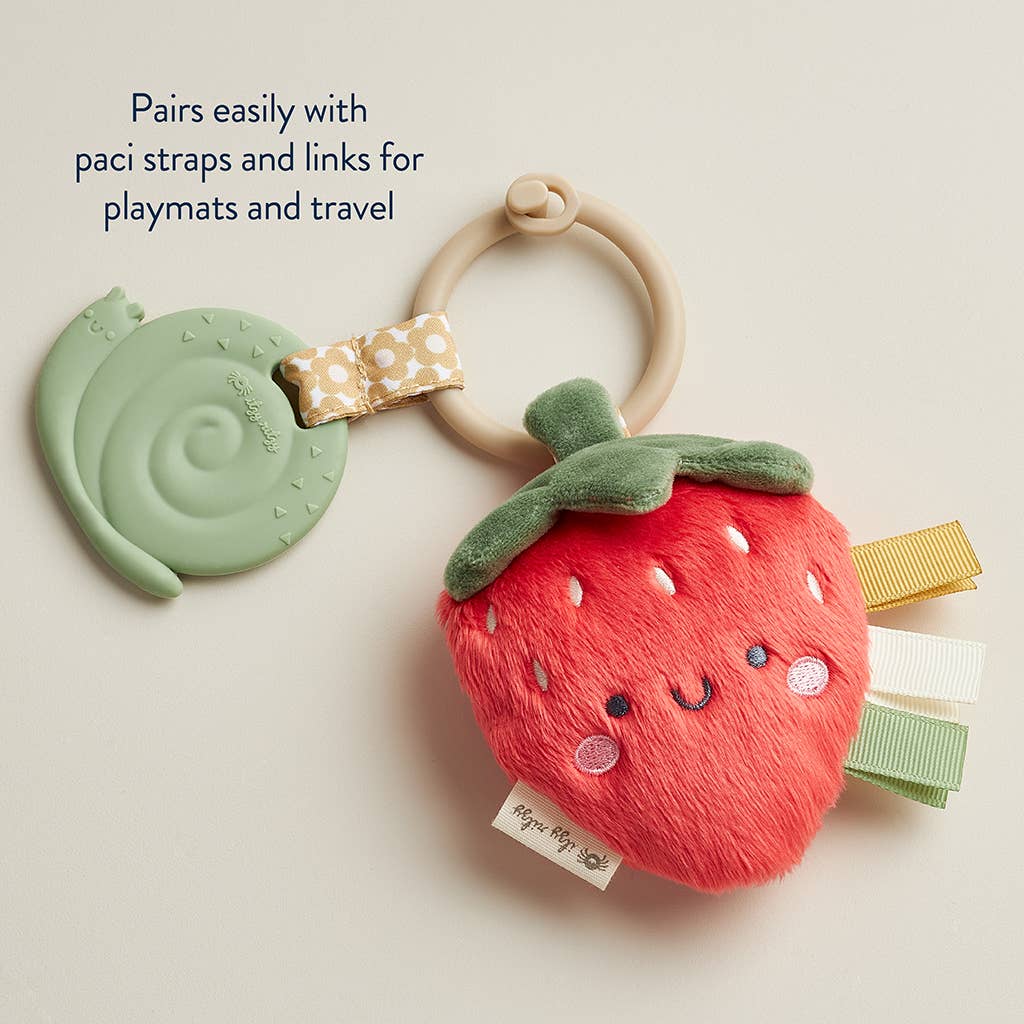 Itzy Ritzy - Itzy Pal™ Plush + Teether: Avocado