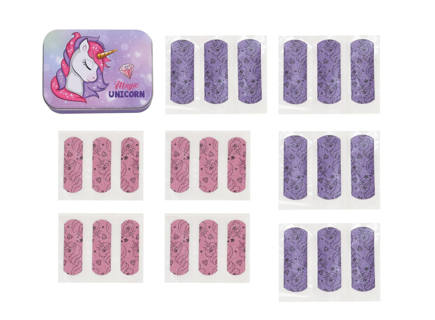 Takecare - Unicorn - Metal Bandage Box (24 dressings)