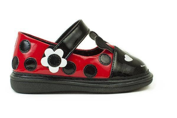 Wee Squeak Lily the Ladybug Shoes