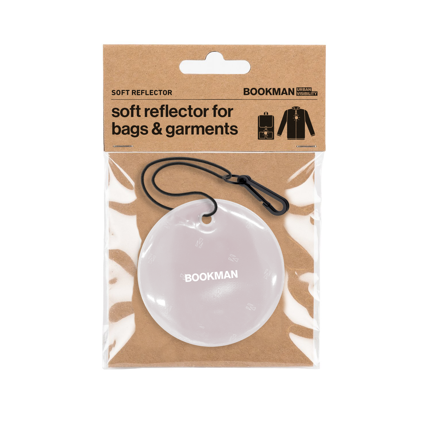 Bookman Urban Visibility - Hanging Reflector Circle White