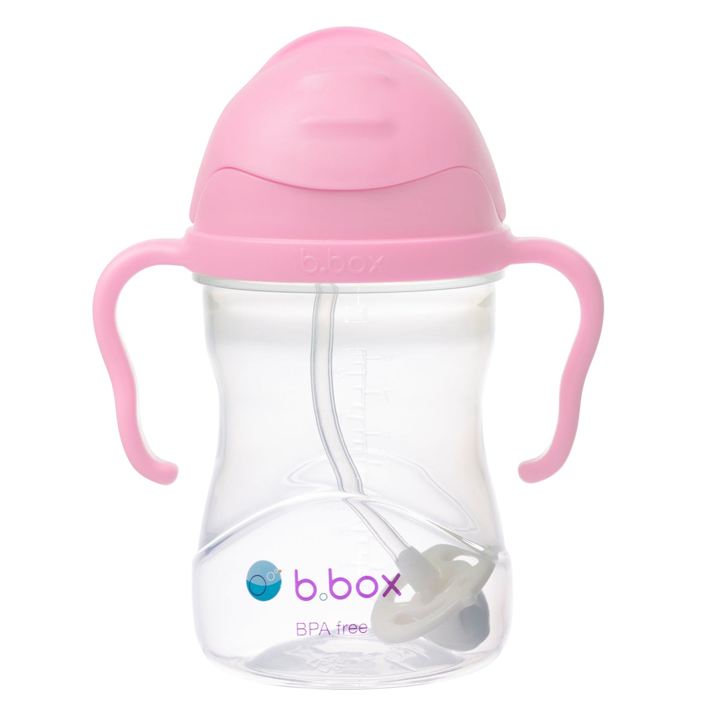 B.Box - Sippy Straw Cup 240ml - Cherry Blossom