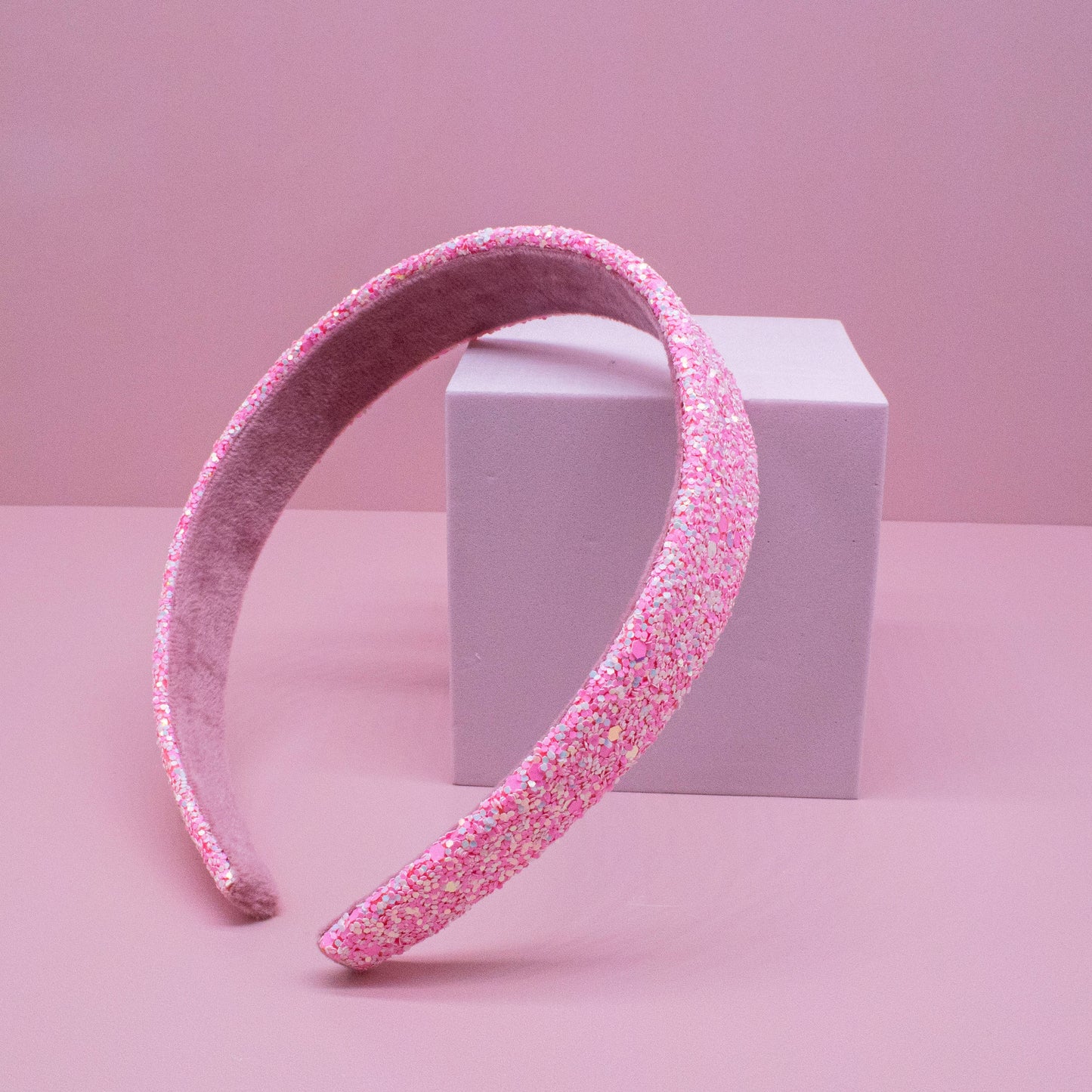 Frog Sac Tapered Chunky Glitter Headband