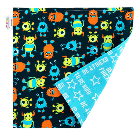 My Funkins - Cloth Napkins For Kids 2 pk - Monsters