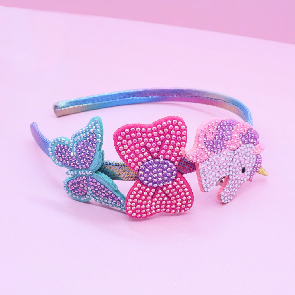 Frog Sac - Interchangeable Charm Headband & Hair Clips
