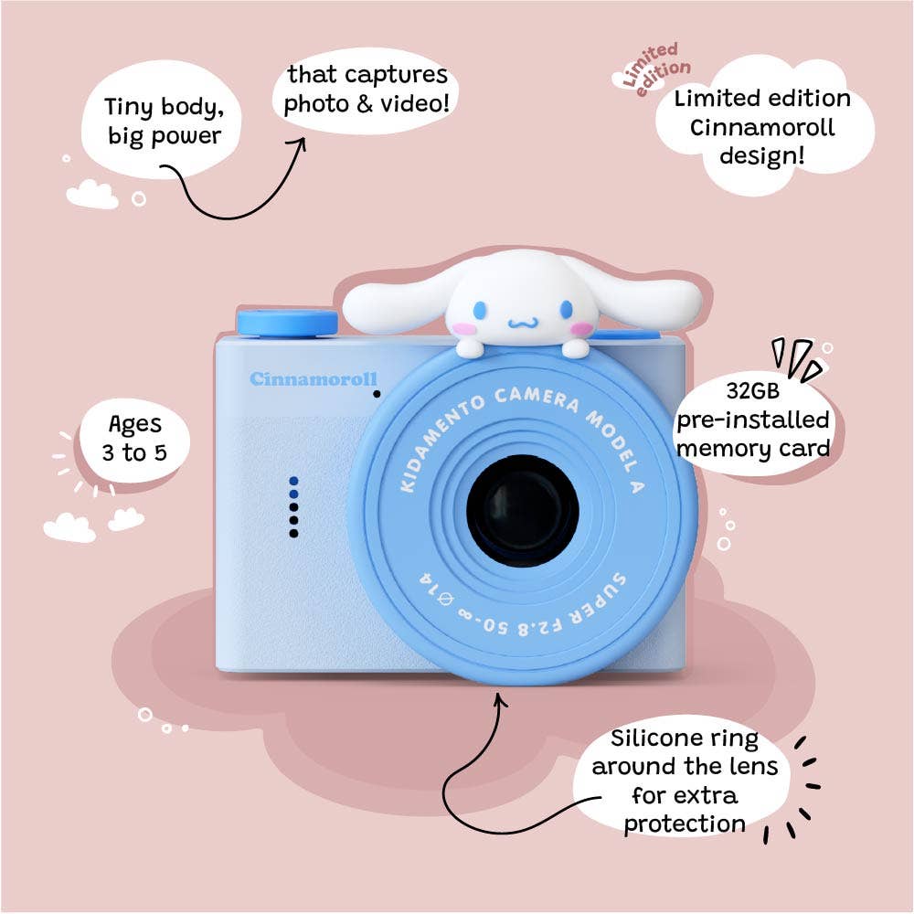 kiimento - Cinnamoroll | Mini Camera
