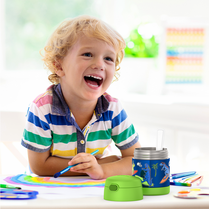 Thermos Funtainer 10oz FUNTAINER® FOOD JAR PATTERNS, Daring Dinos