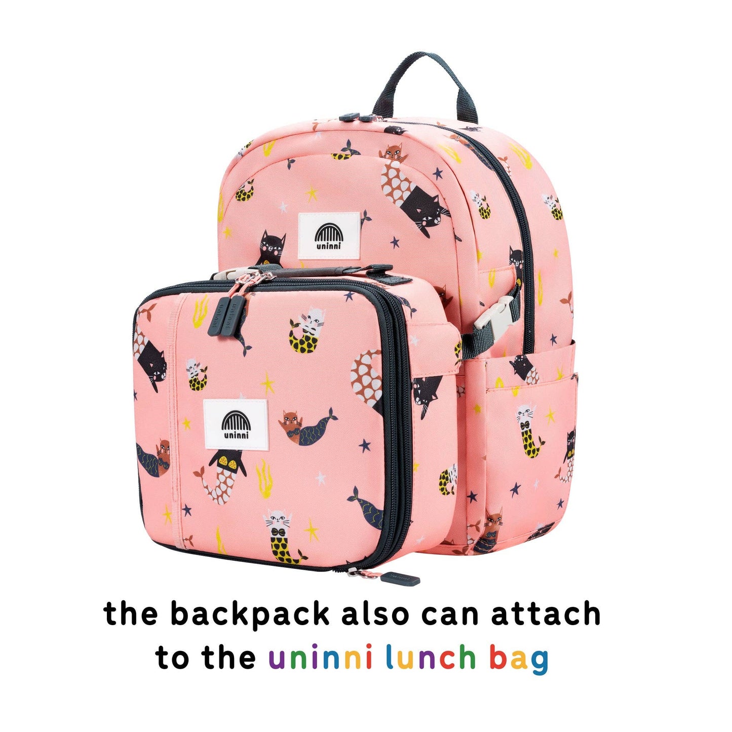 uninni - Ethan Backpack- Swimming Mercats: Swimming Mercats