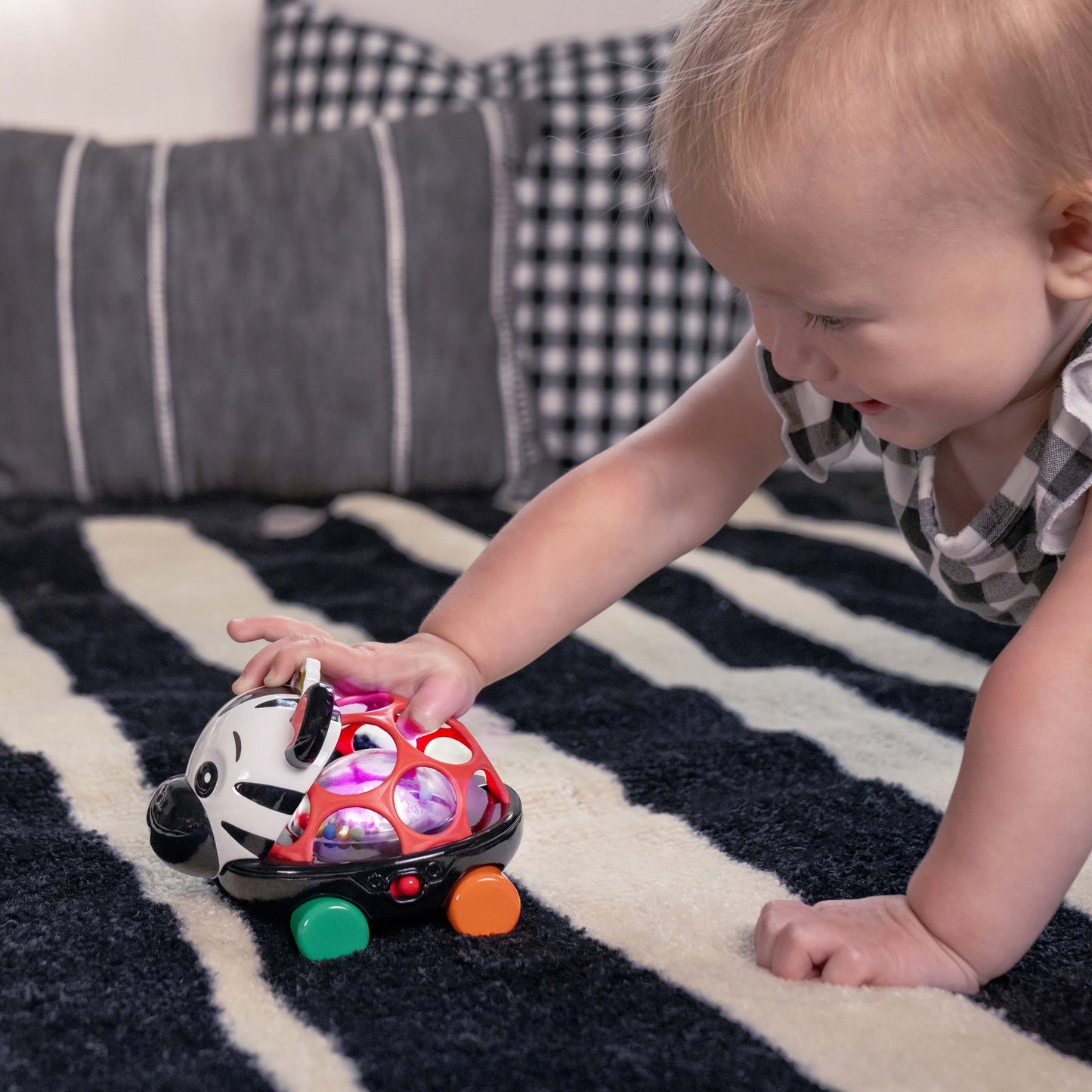 BABY EINSTEIN - Oball Curious Car & Rattle - Zen