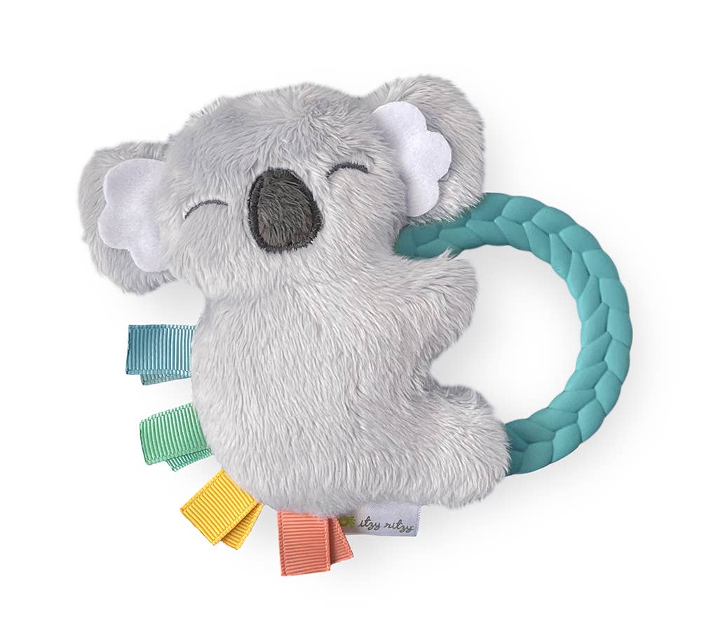Itzy Ritzy - Ritzy Rattle Pal™ Plush Rattle Pal with Teether: Unicorn