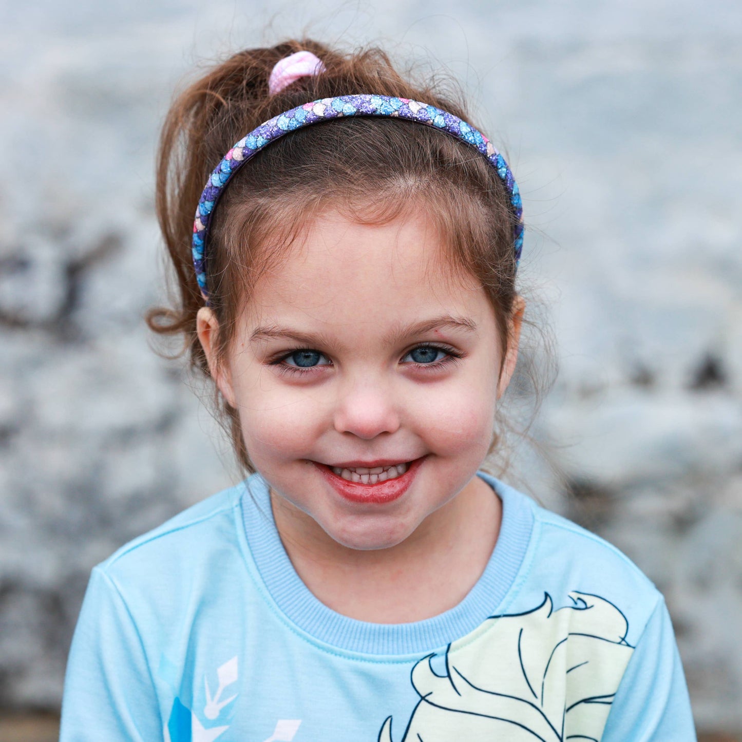 Frog Sac - Mermaid Headband - Kids Thin Non Slip Hair Accessories