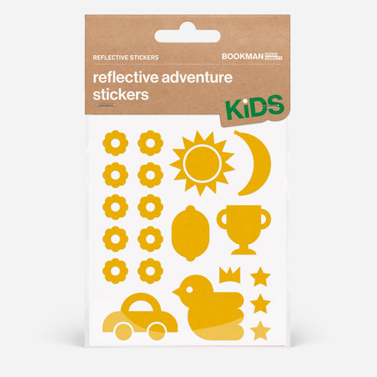 Bookman Urban Visibility - Reflective Stickers Adventure Yellow - Kids