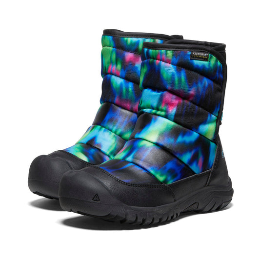 Keen - Big Kids' Puffrider Waterproof Winter Boot - Northern Lights