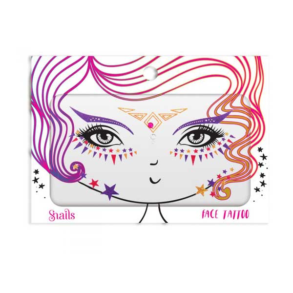 Snails - Face Tattoo