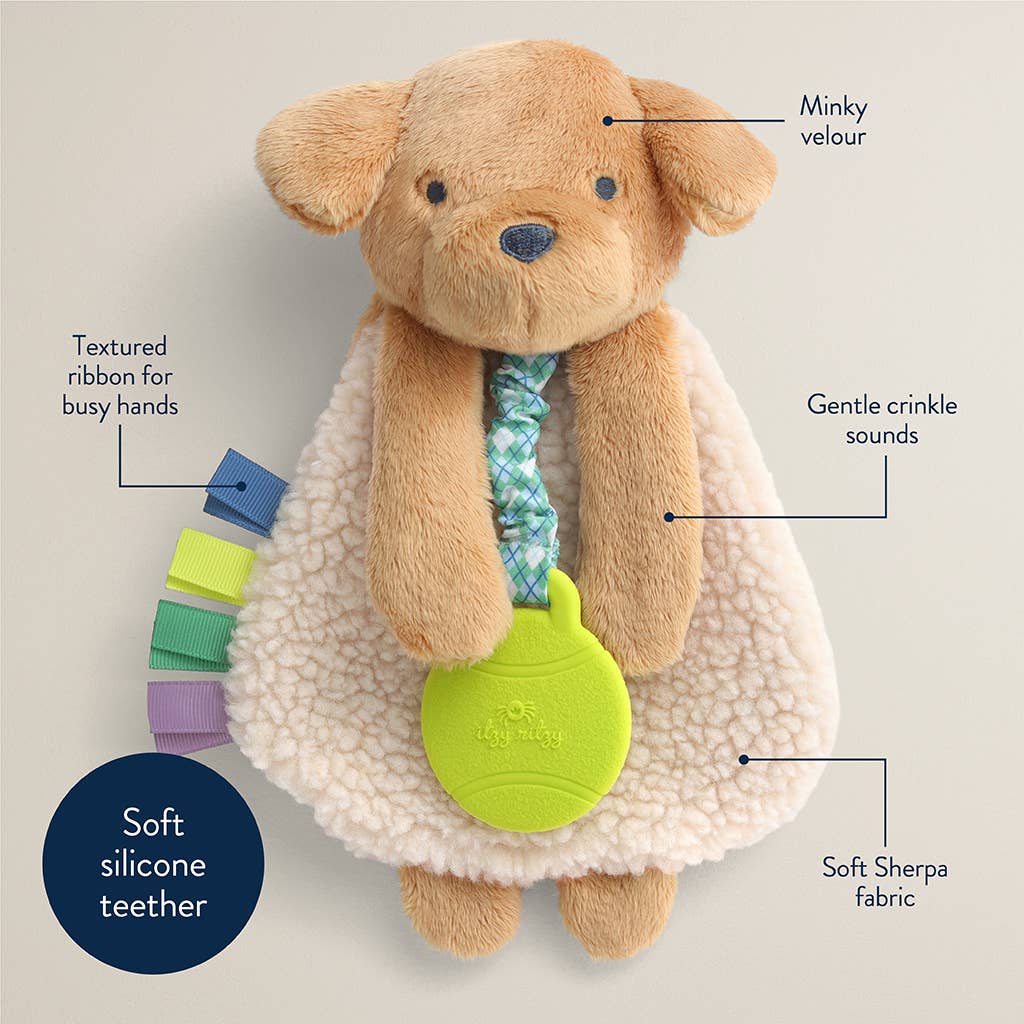 Itzy Ritzy -  Puppy Itzy Friends Lovey™ Plush Golden Puppy
