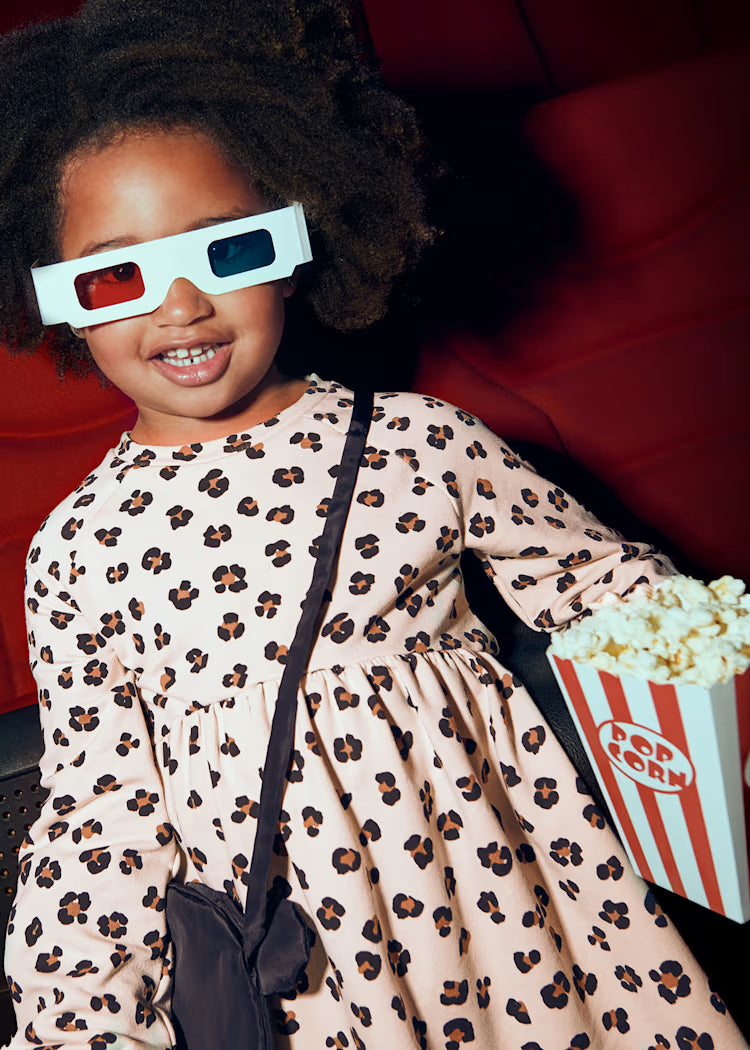 Mayoral - Sand Fleece Dress with Purse