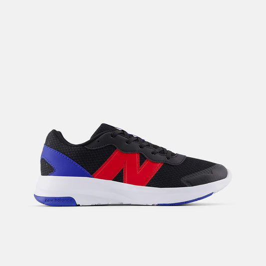 New Balance - 578v1 Bungee Lace with Top Strap -   BLACK (Sandard Width)