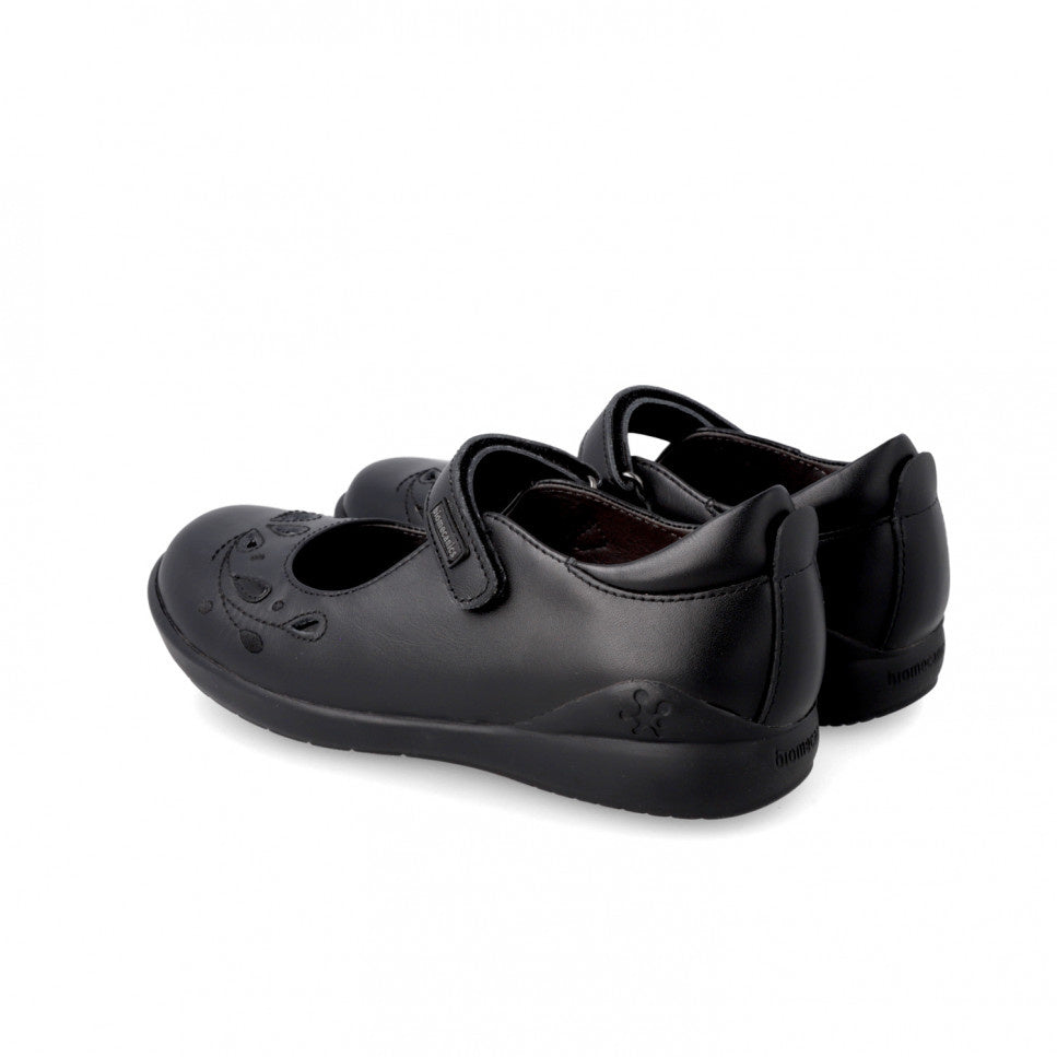 Biomecanics Girls Black Uniform Shoes - 221280