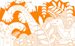 Petit Collage - Coloring Book with Stickers