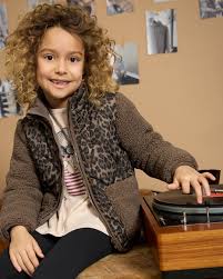 Minymo Leopard print jacket - 5Y