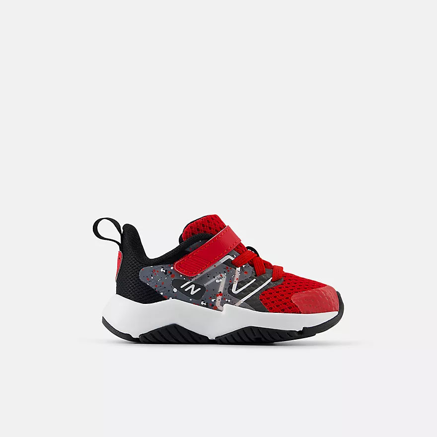 New Balance - Rave Run v2 Bungee Lace with Top Strap - Toddler - Team Red