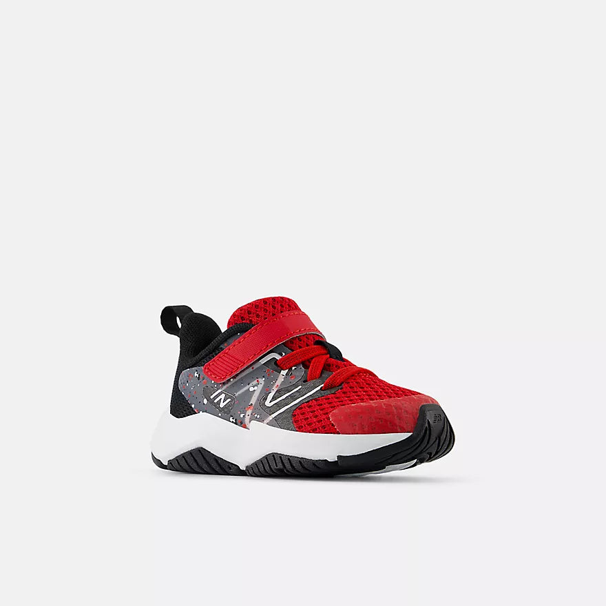New Balance - Rave Run v2 Bungee Lace with Top Strap - Toddler - Team Red