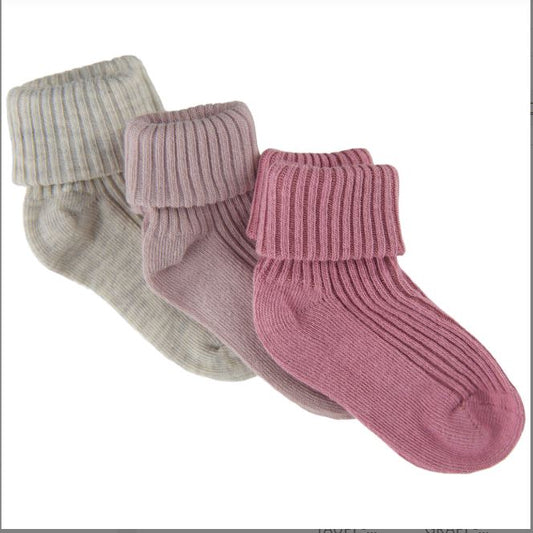 Minymo - Baby Socks Rib (3 Pack)
