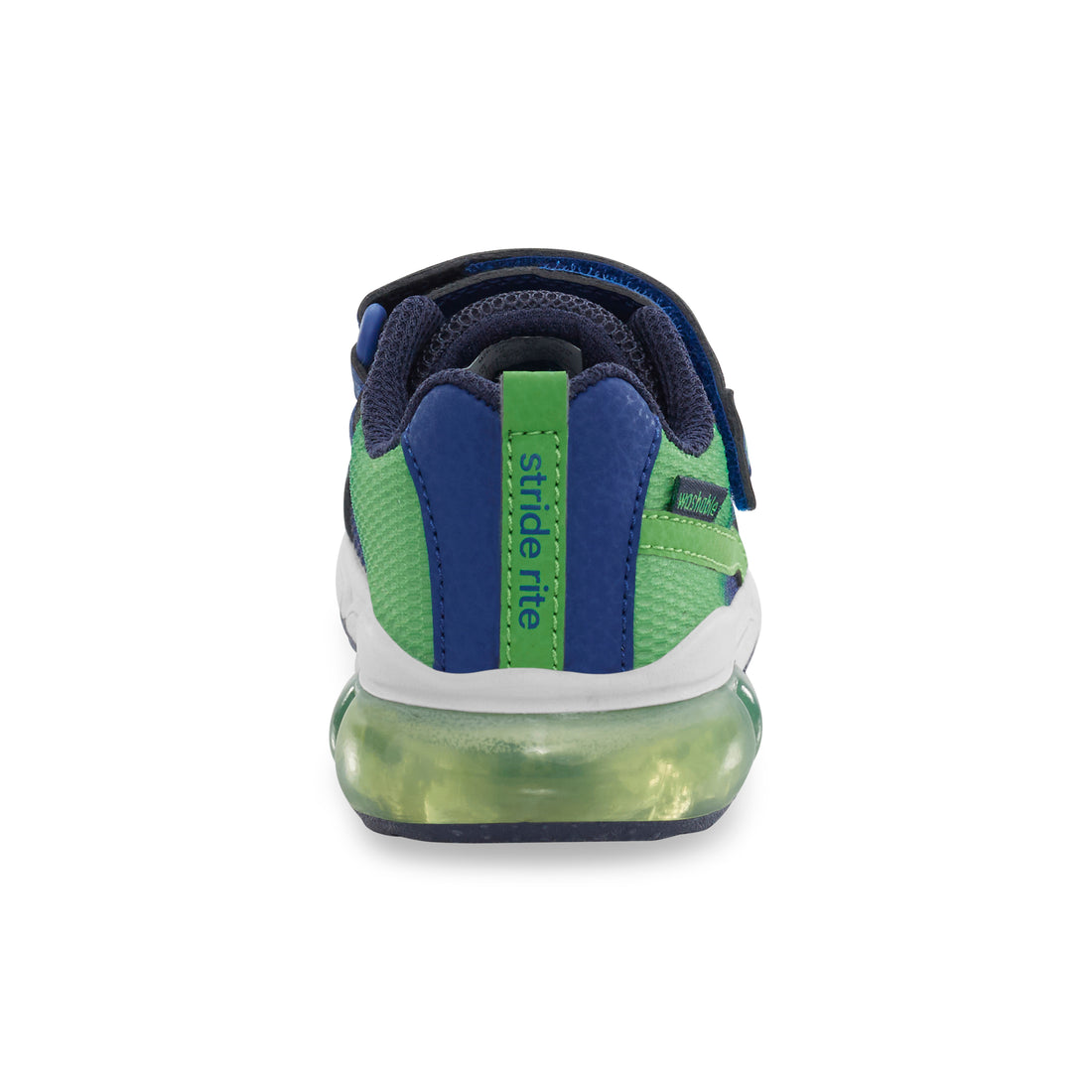 Stride Rite - Light-Up Surge Bounce Sneaker - Navy Green