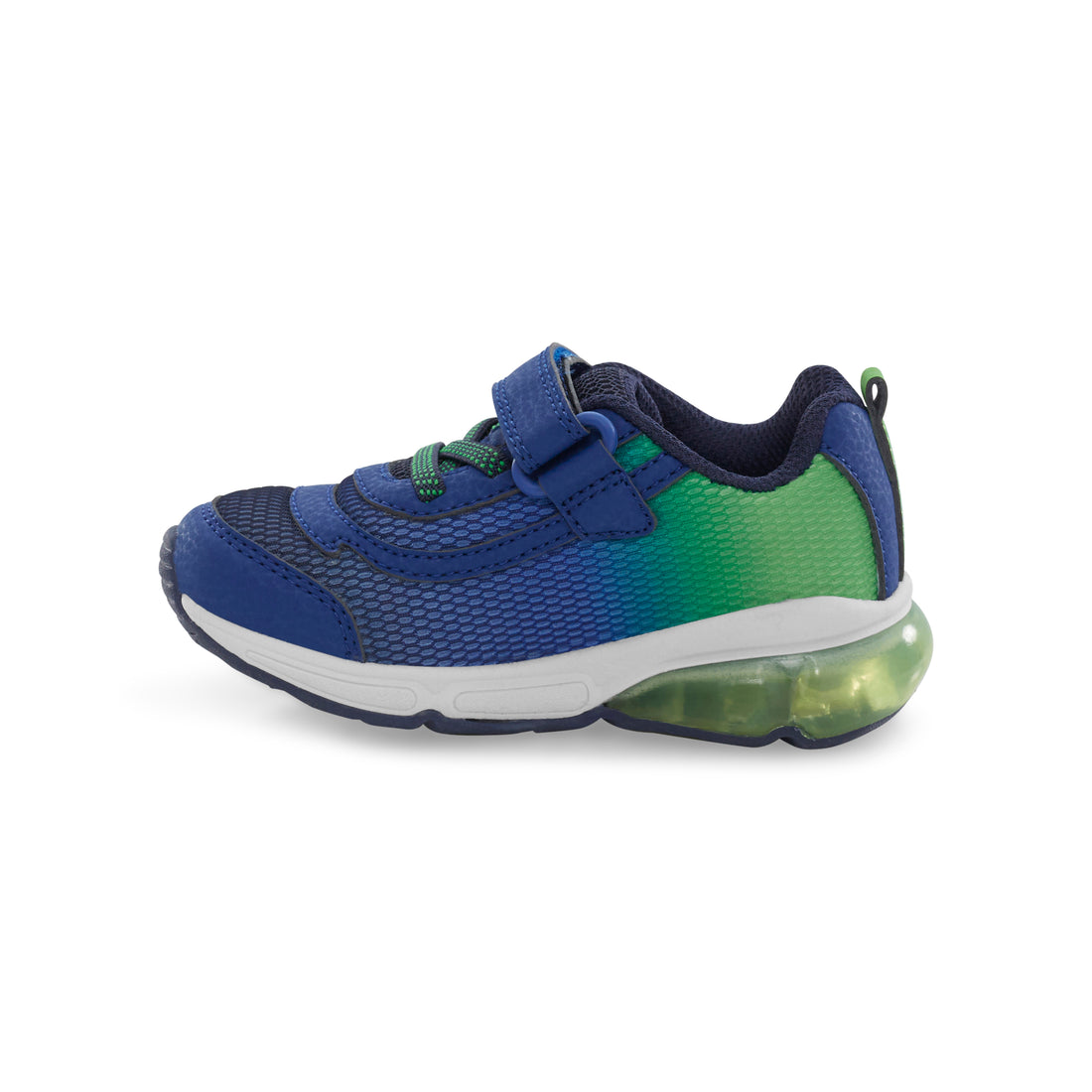 Stride Rite - Light-Up Surge Bounce Sneaker - Navy Green