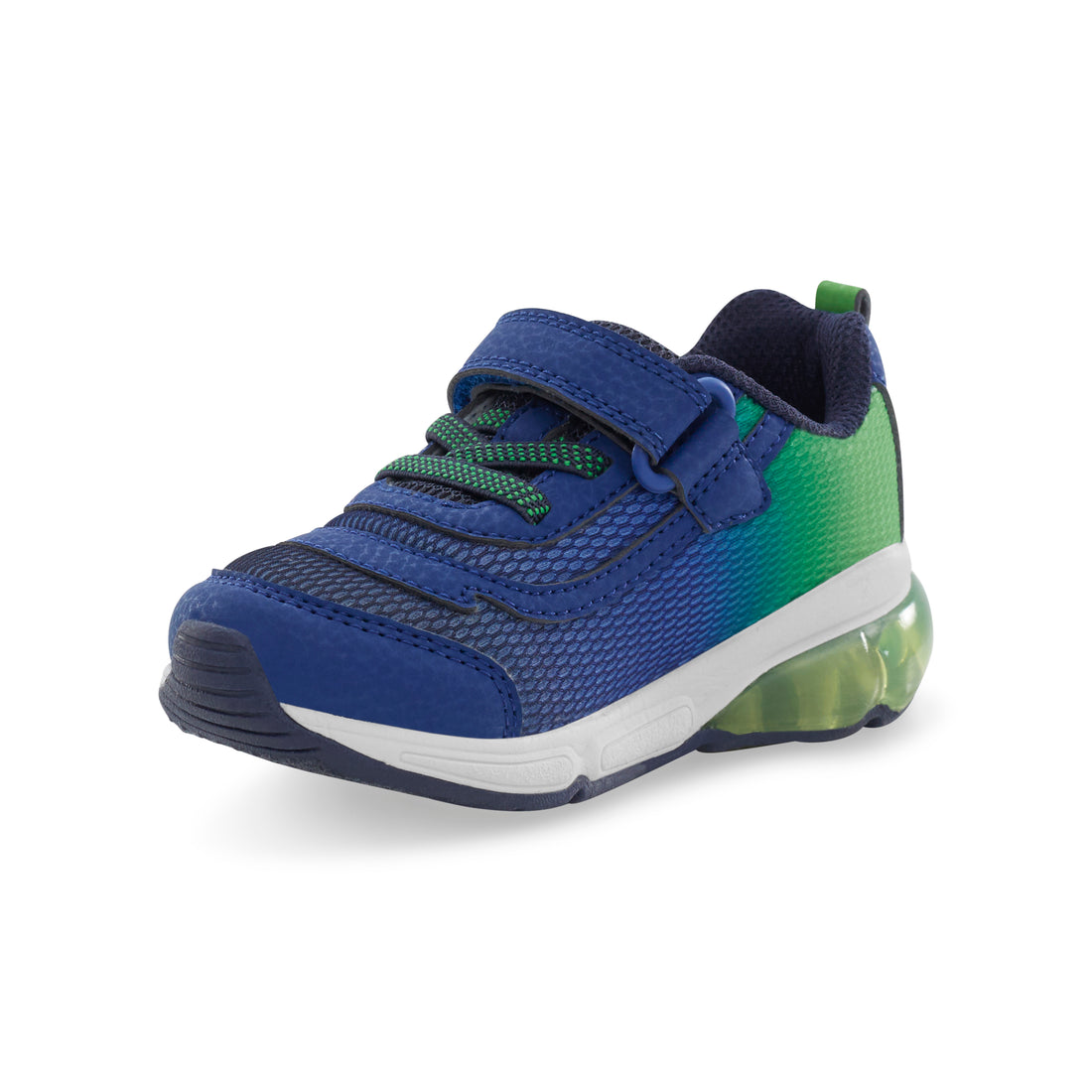 Stride Rite - Light-Up Surge Bounce Sneaker - Navy Green