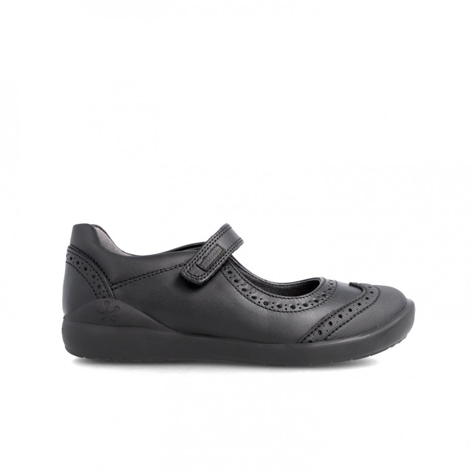 Biomecanics Girls Black Uniform Shoes - 191110