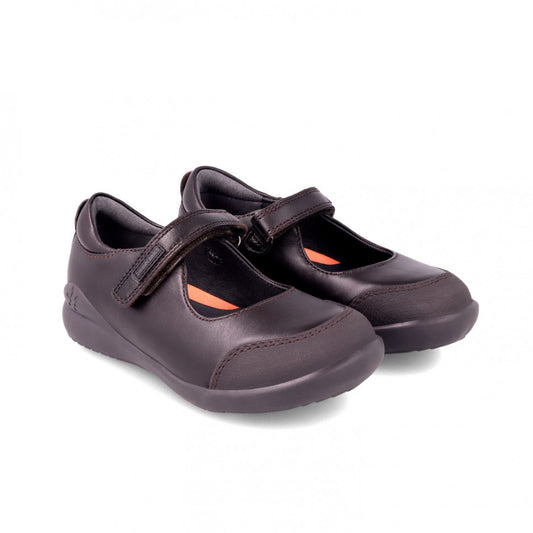 Biomecanics Girl's Black Uniform Shoes - 181121